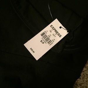 Express mini black dress